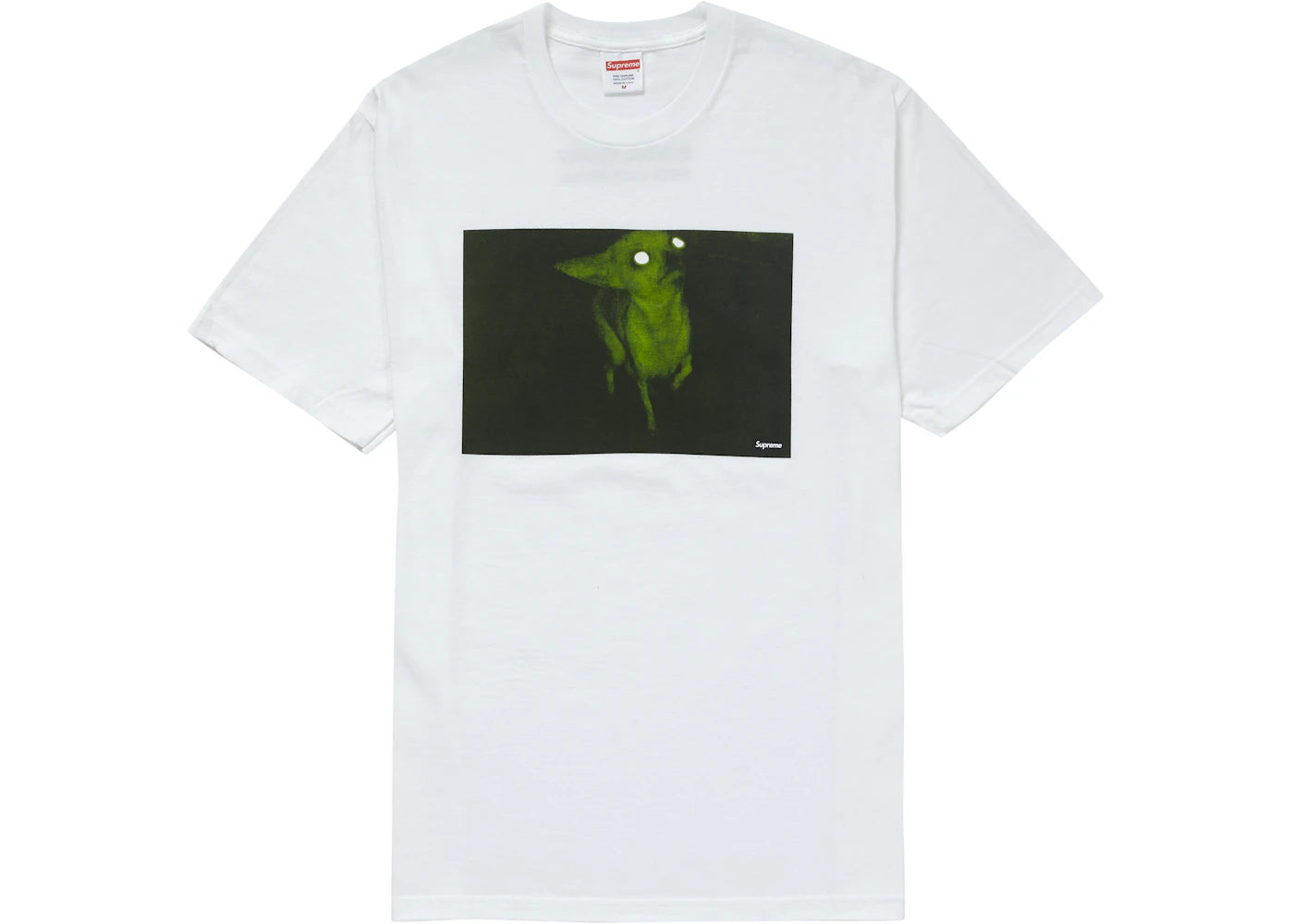 Supreme Chris Cunningham Chihuahua Tee White