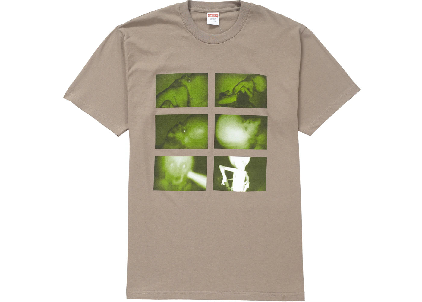 Supreme Chris Cunningham Rubber Johnny Tee Taupe