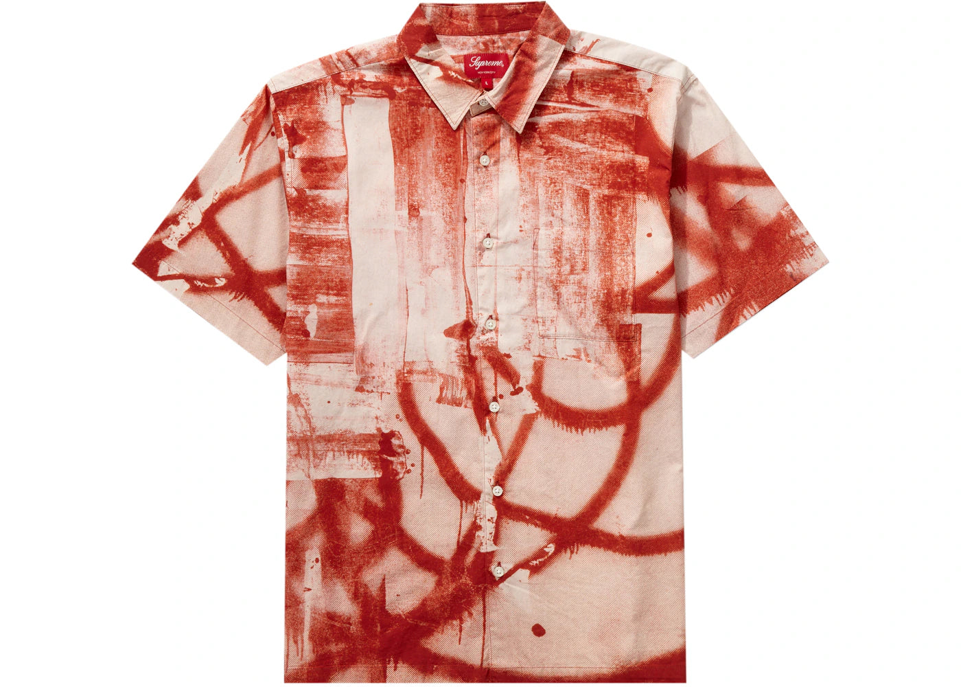 Supreme Christopher Wool S/S Shirt Red