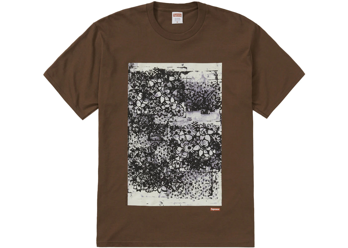 Supreme Christopher Wool 1995 Tee Brown