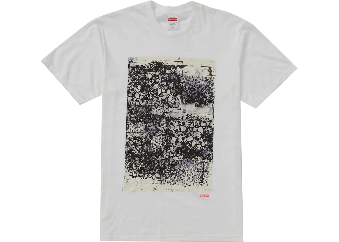 Supreme Christopher Wool 1995 Tee White