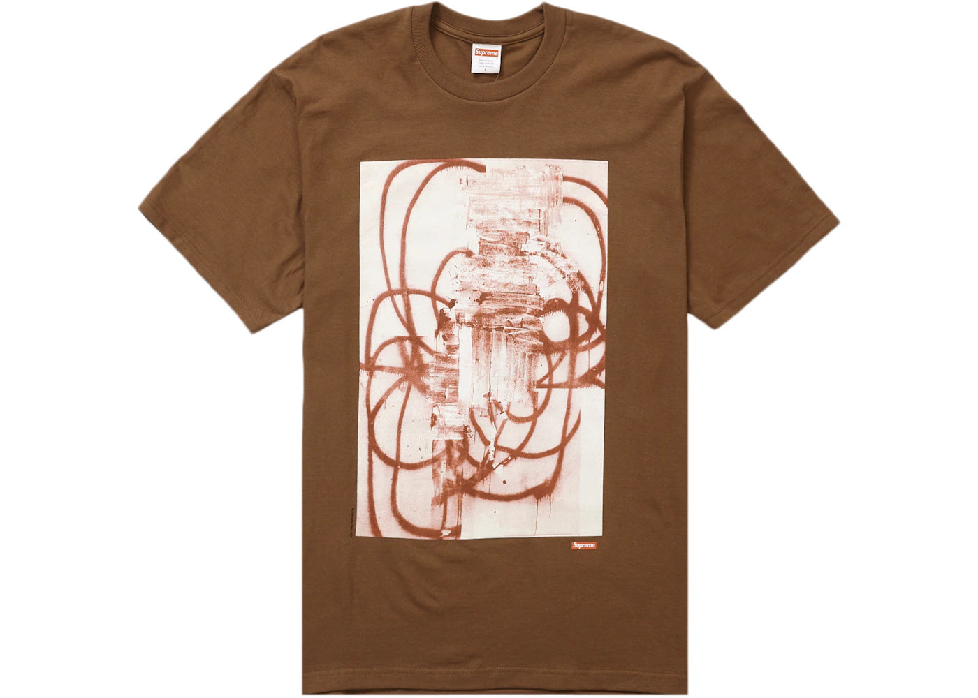 Supreme Christopher Wool 2001 Tee Brown