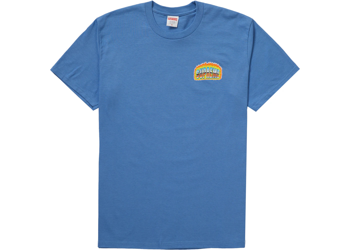 Supreme Chrome Tee Dusty Light Royal
