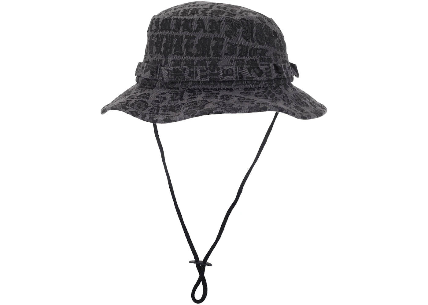 Supreme CITIES JACQUARD BOONIE (M/L) 黒 Supreme CITIES JACQUARD BOONIE (M/L) 黒