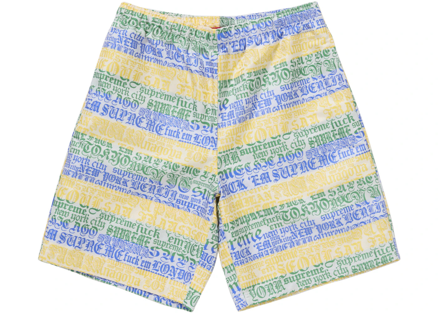 Supreme Cities Jacquard Short White