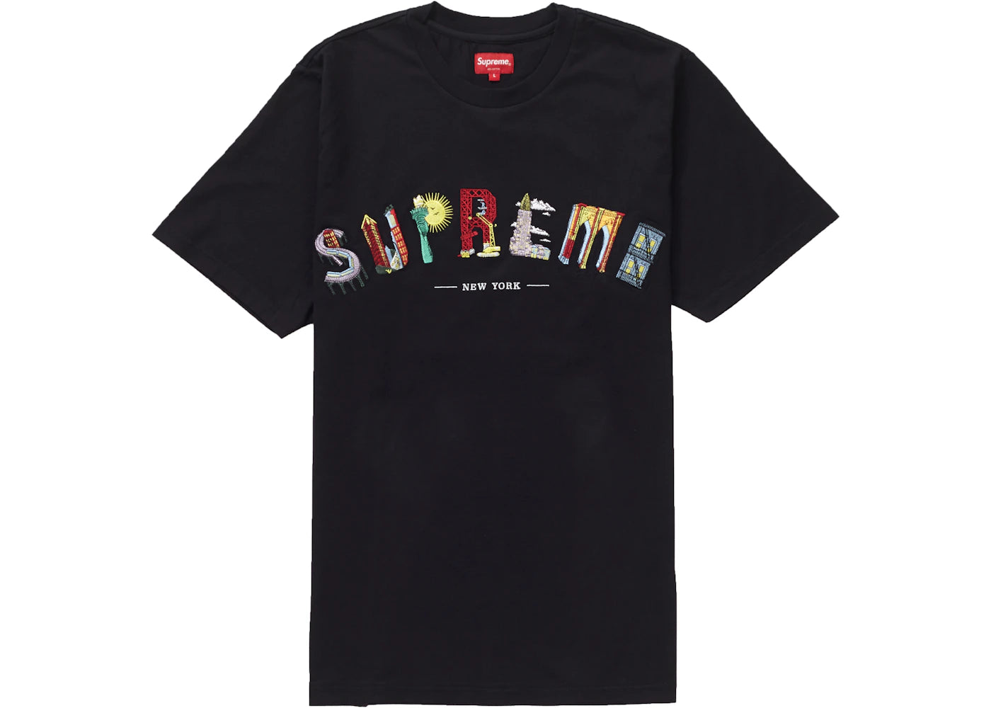 Supreme City Arc Tee Black