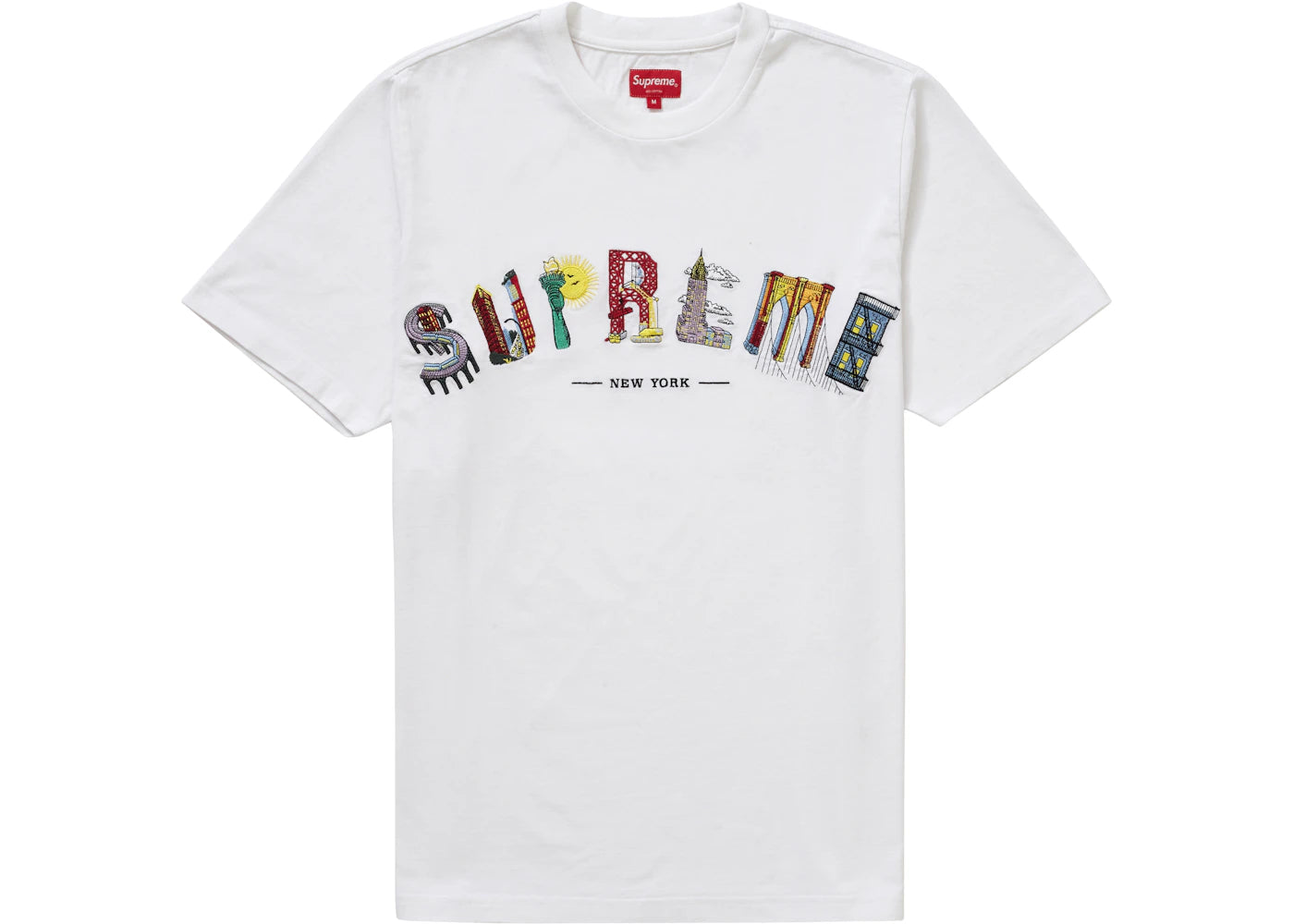 Supreme City Arc Tee White