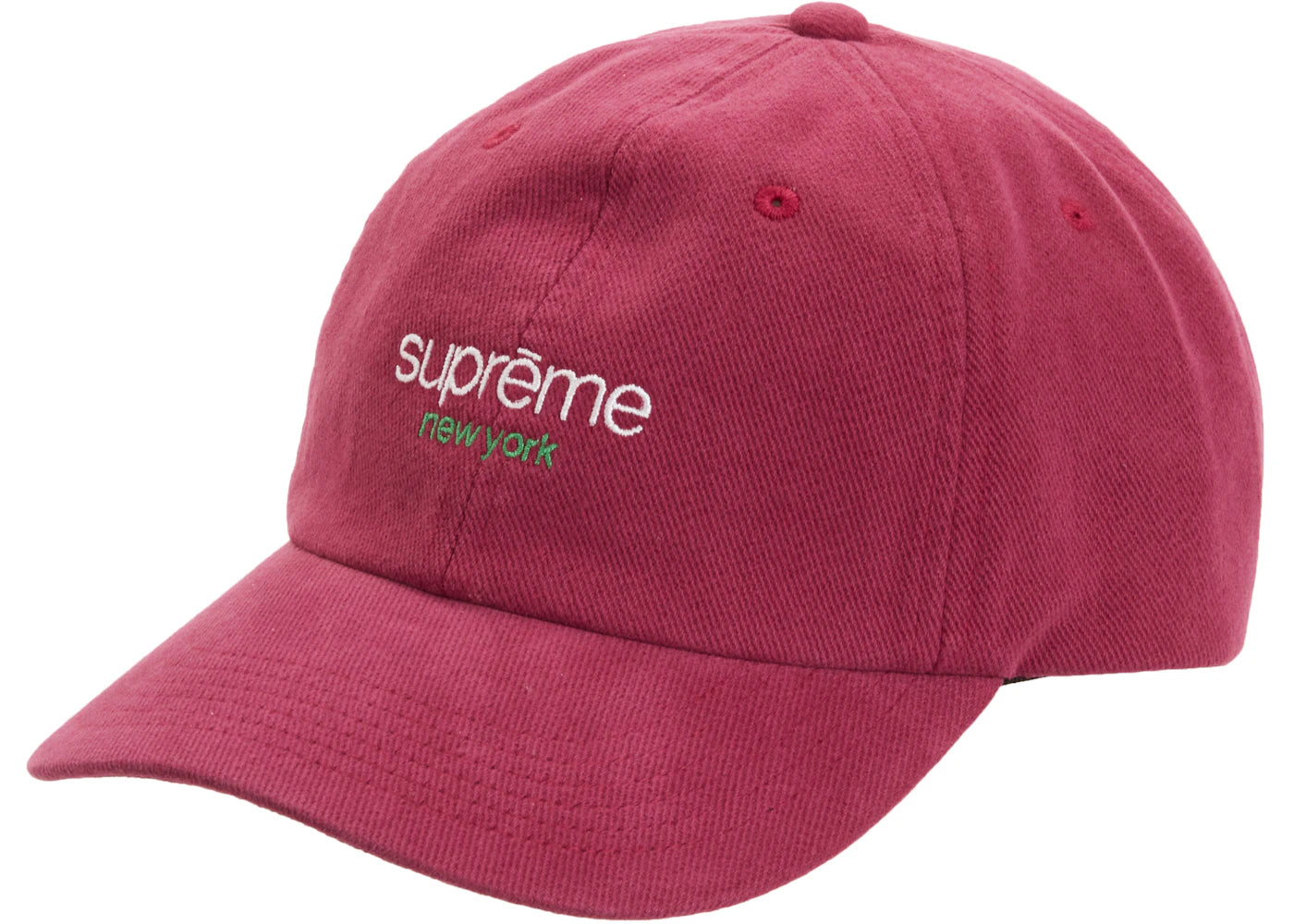 Supreme Classic Logo 6-Panel Dark Rose