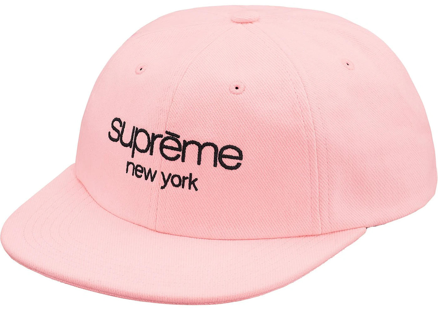 Supreme Classic Logo 6-Panel (SS18) Pink
