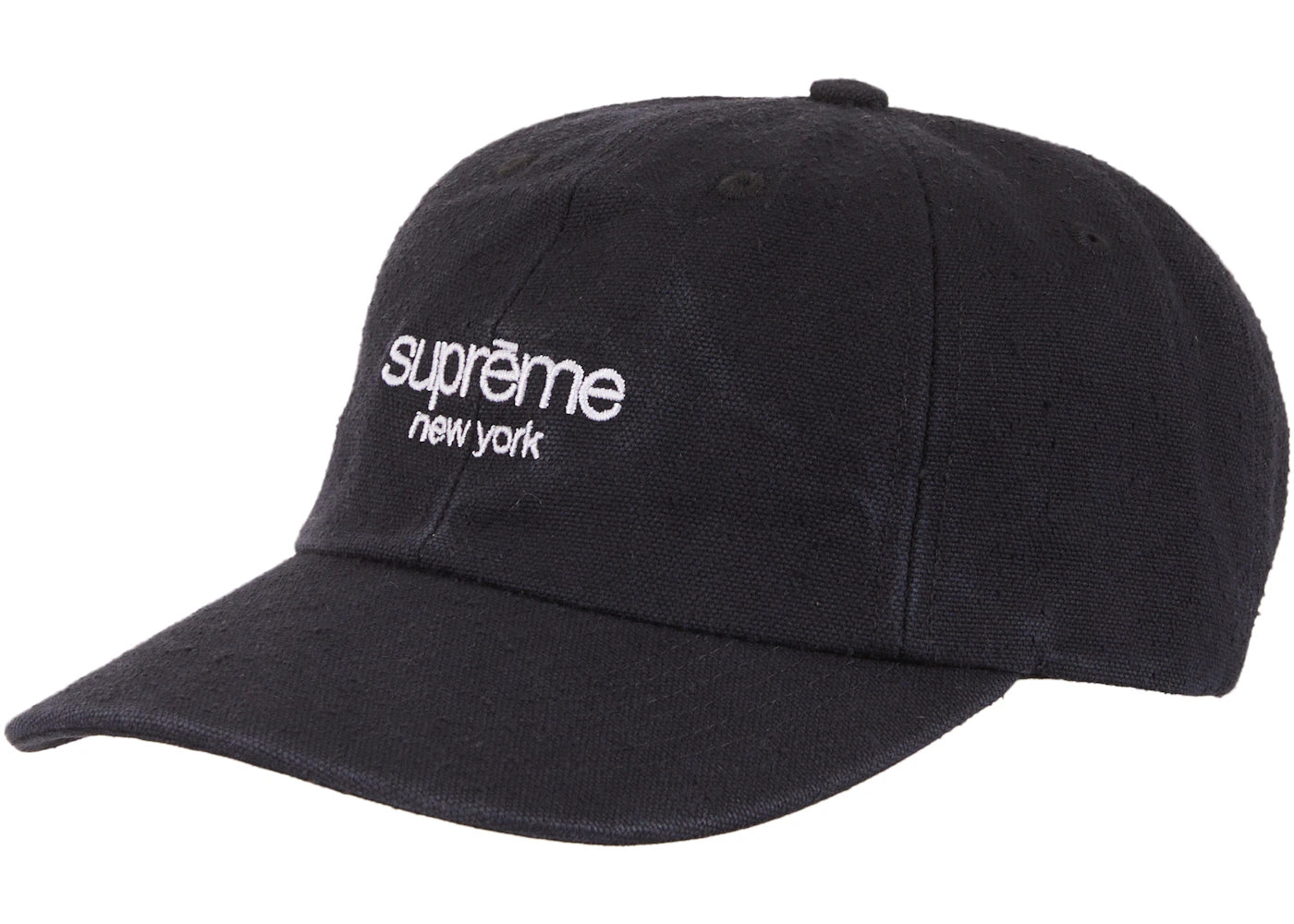 Supreme Classic Logo 6-Panel (SS23) Black