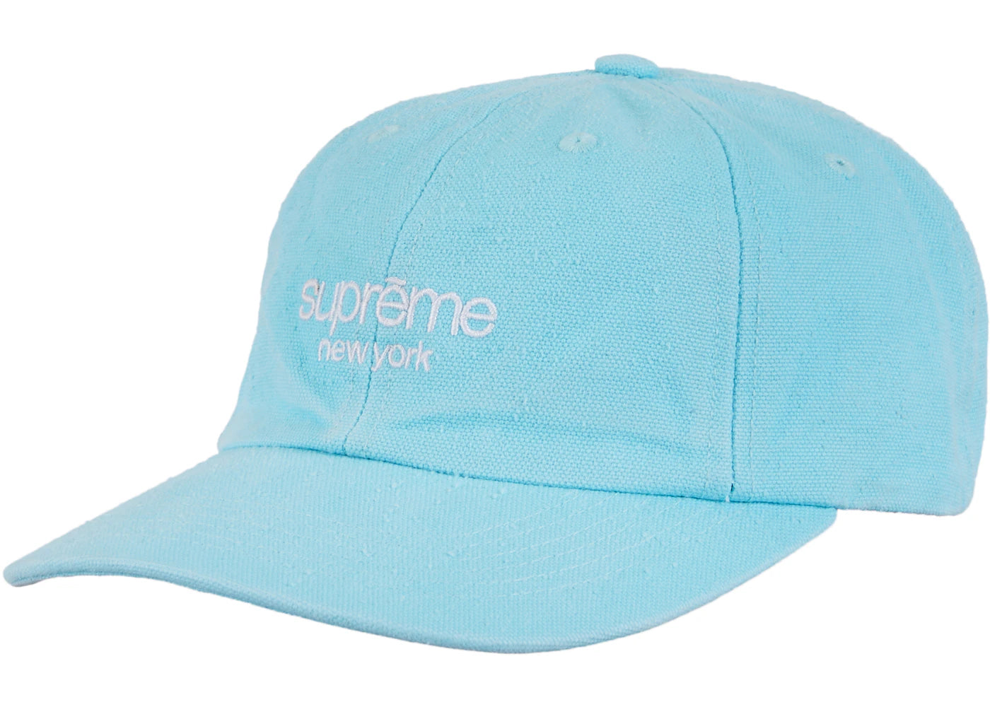 Supreme Classic Logo 6-Panel (SS23) Light Blue