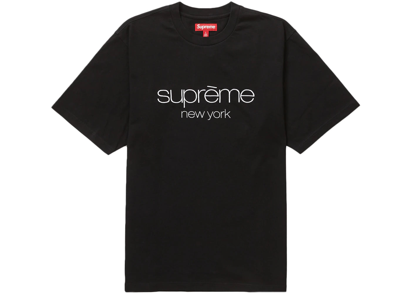 Supreme Classic Logo S/S Top Black