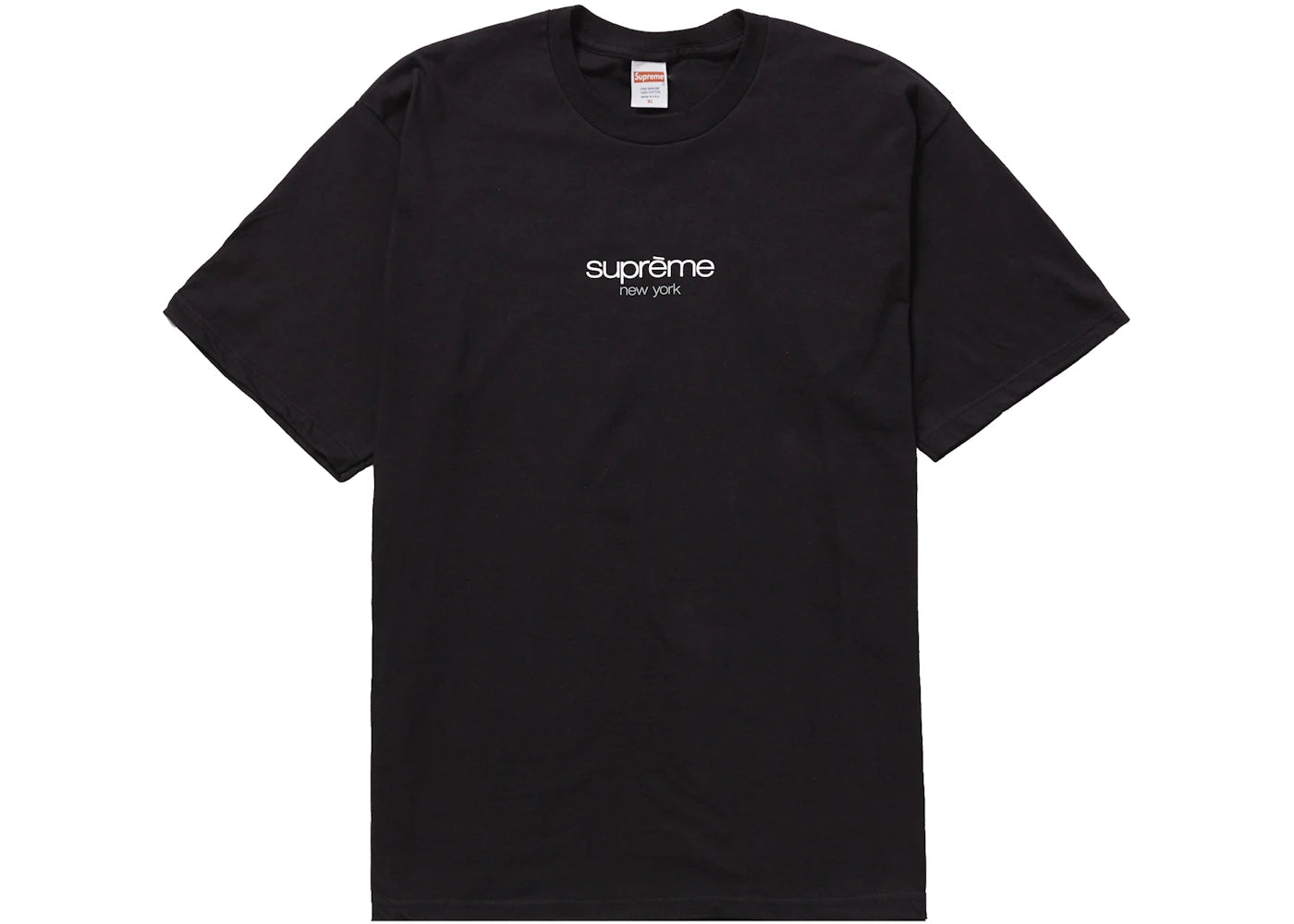 Supreme Classic Logo Tee Black