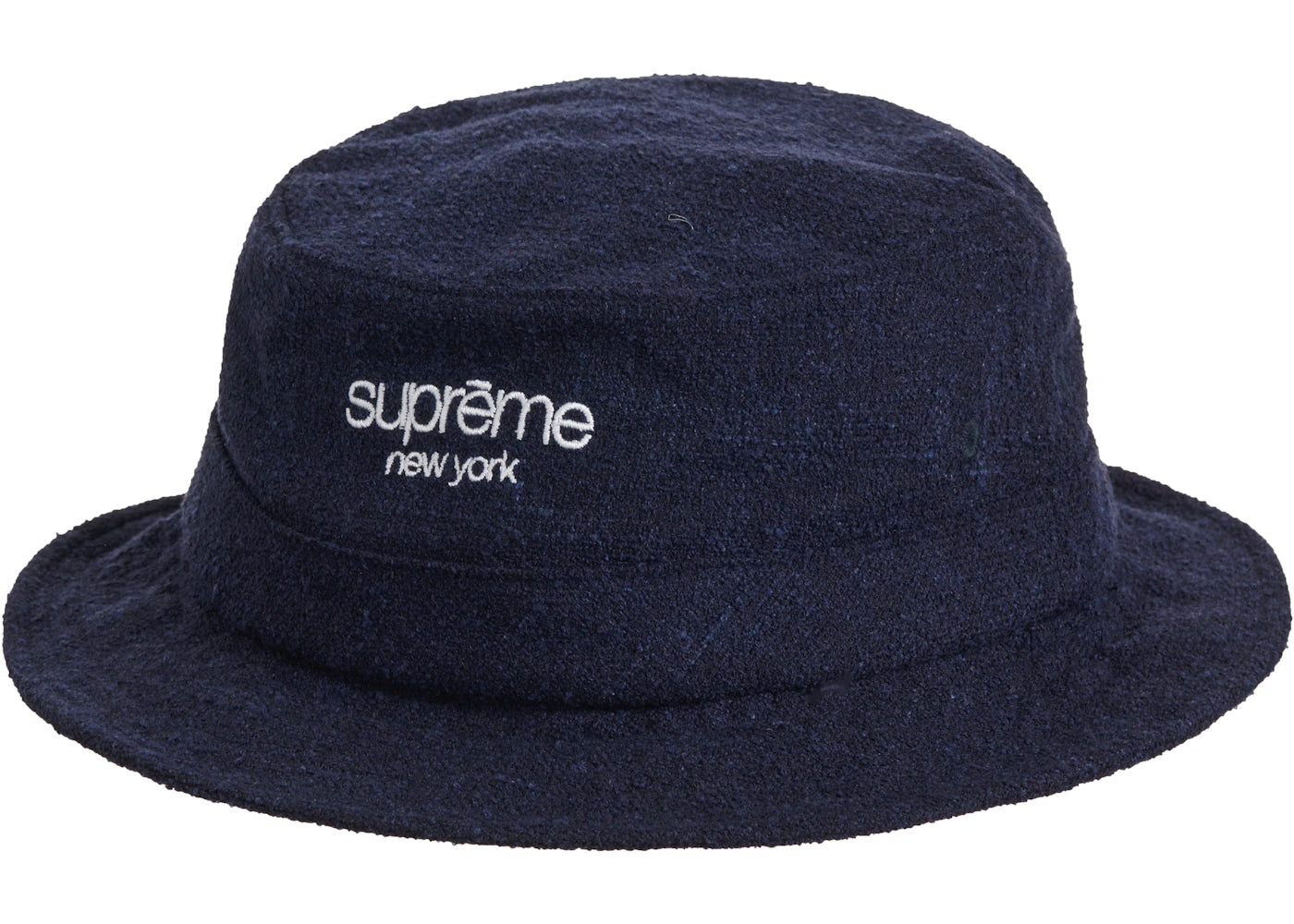 Supreme Classic Logo Terry Crusher Navy