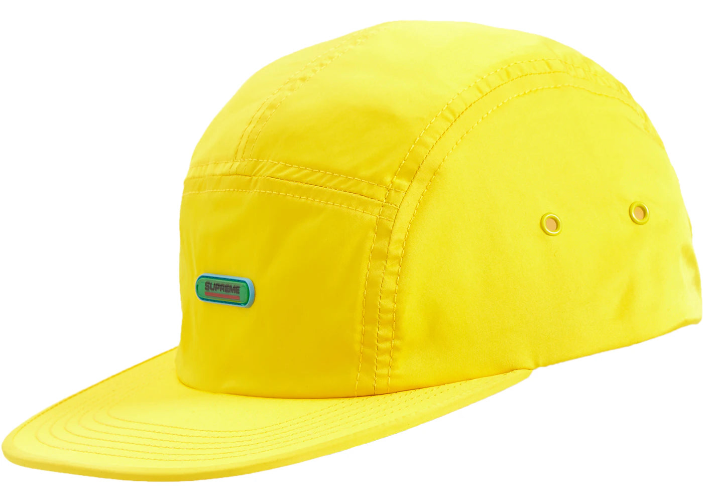 Supreme Clear Patch Camp Cap Yellow