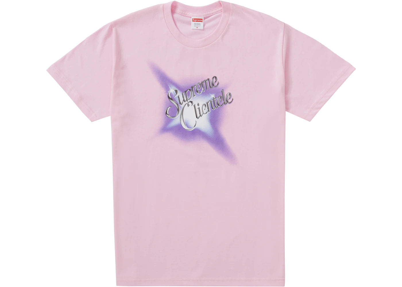 Supreme Supreme Clientele Tee Light Pink