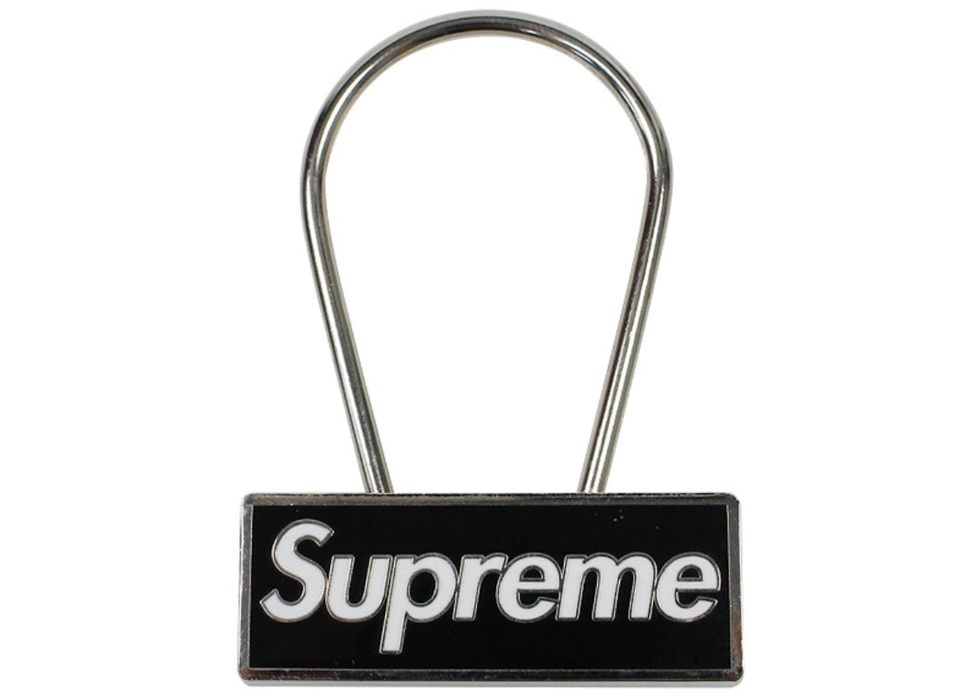 Supreme Clip Keychain Black