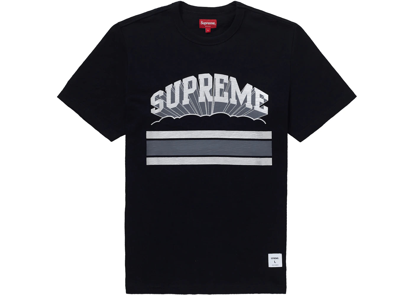 Supreme Cloud Arc Tee Black