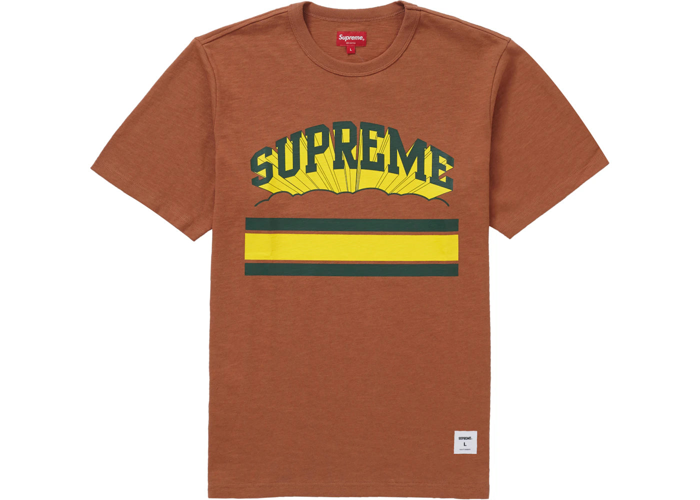 Supreme Cloud Arc Tee Rust