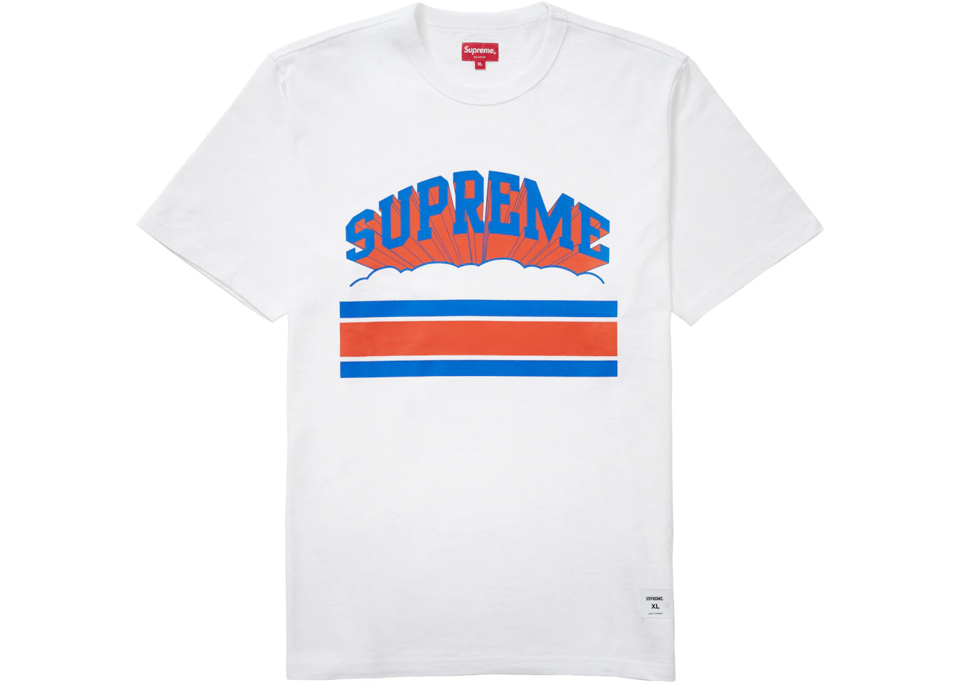 Supreme Cloud Arc Tee White