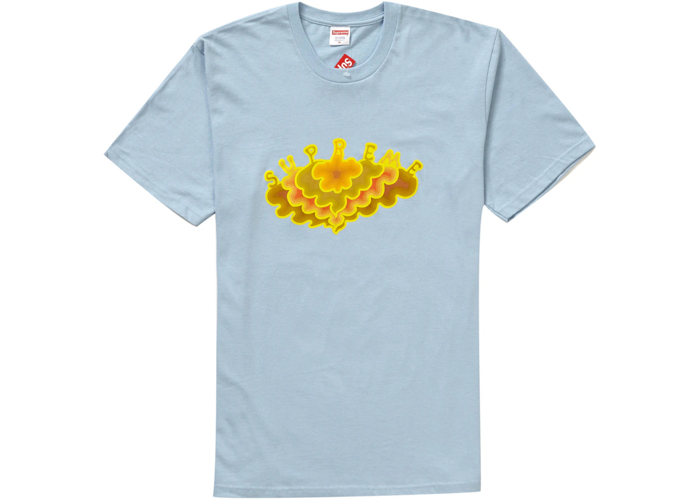 Supreme Cloud Tee Light Blue