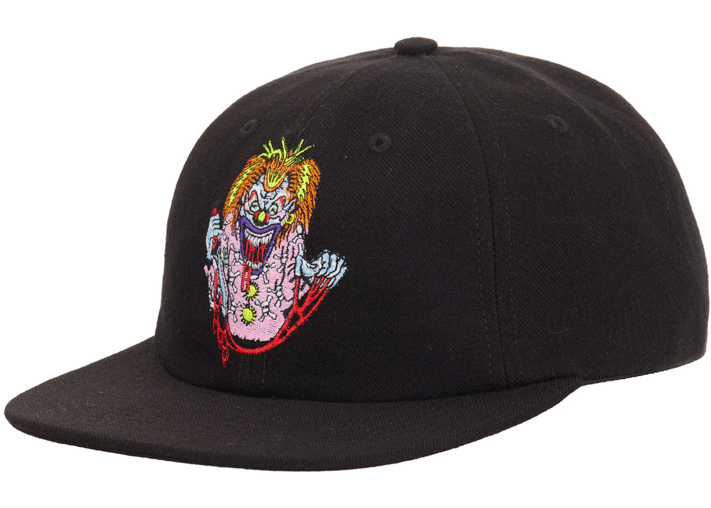 Supreme Clown 6-Panel Black