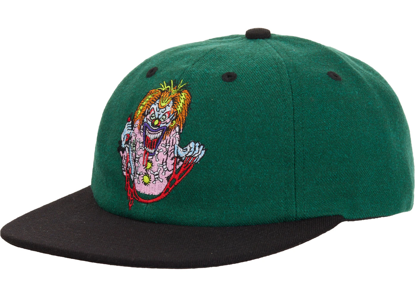 Supreme Clown 6-Panel Dark Green