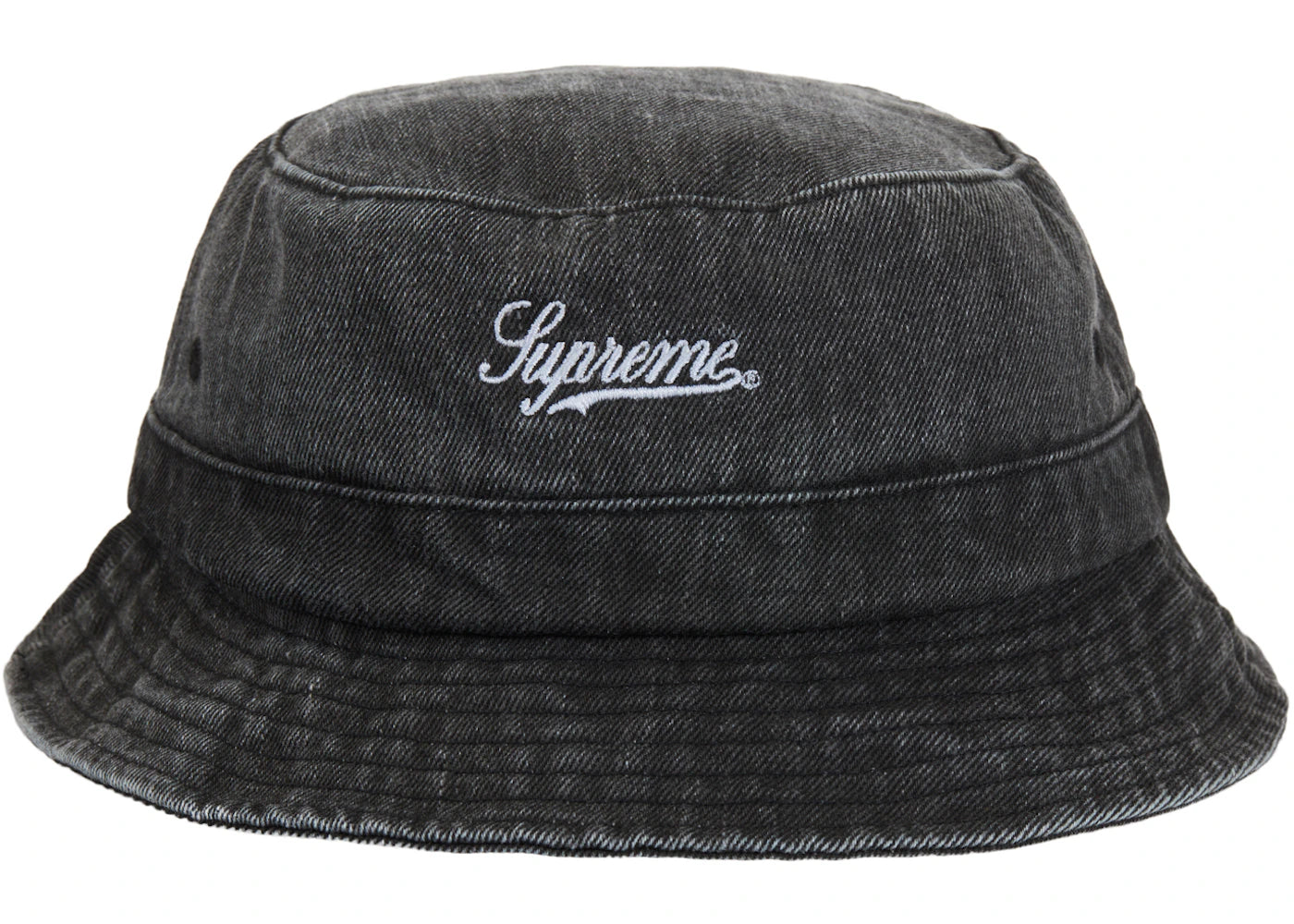 Supreme Coated Denim Crusher Black