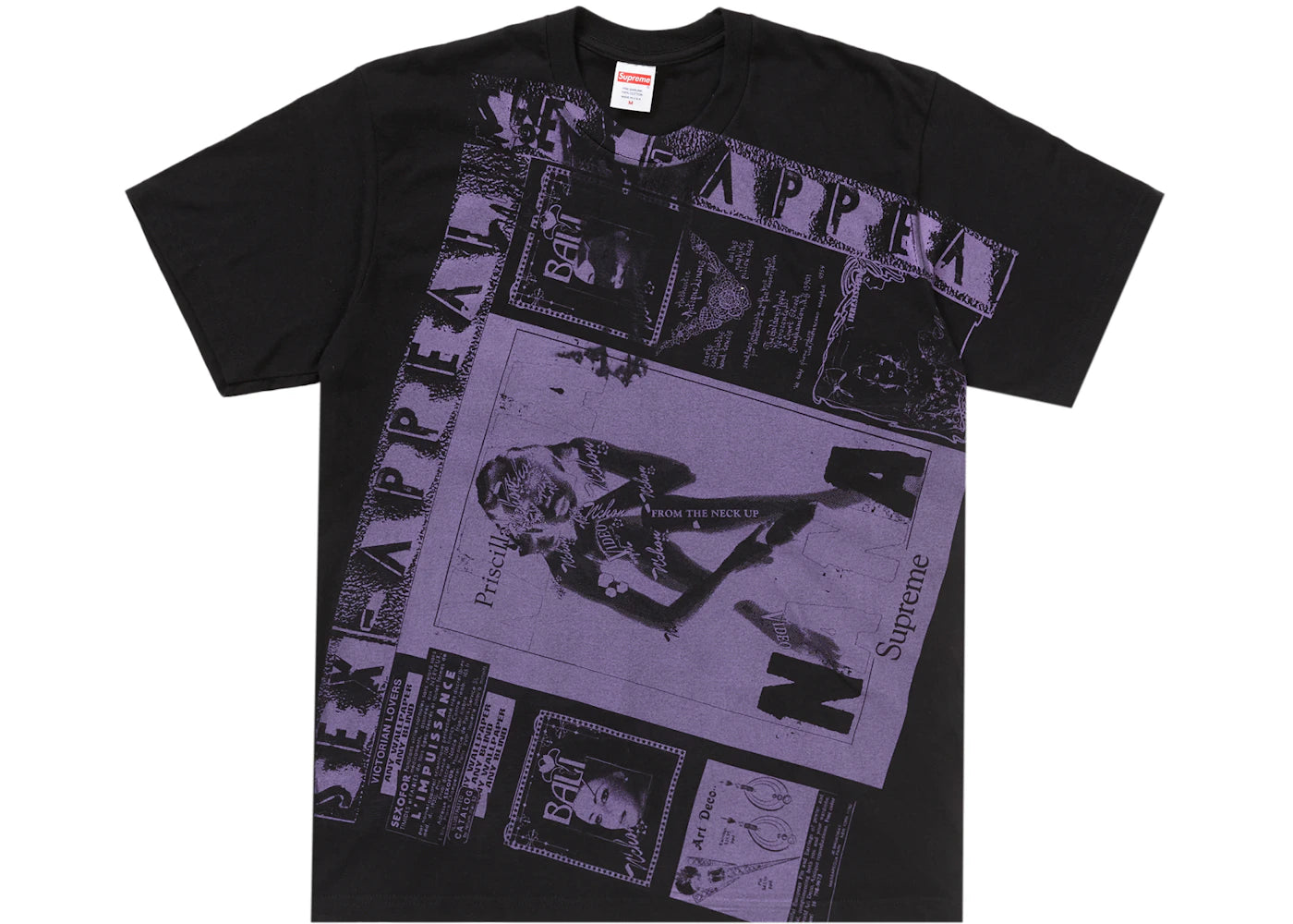 Supreme Collage Tee Black