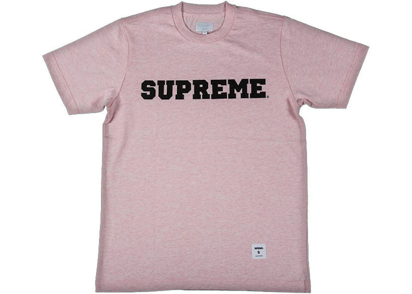 Supreme Collegiate Tee Pink