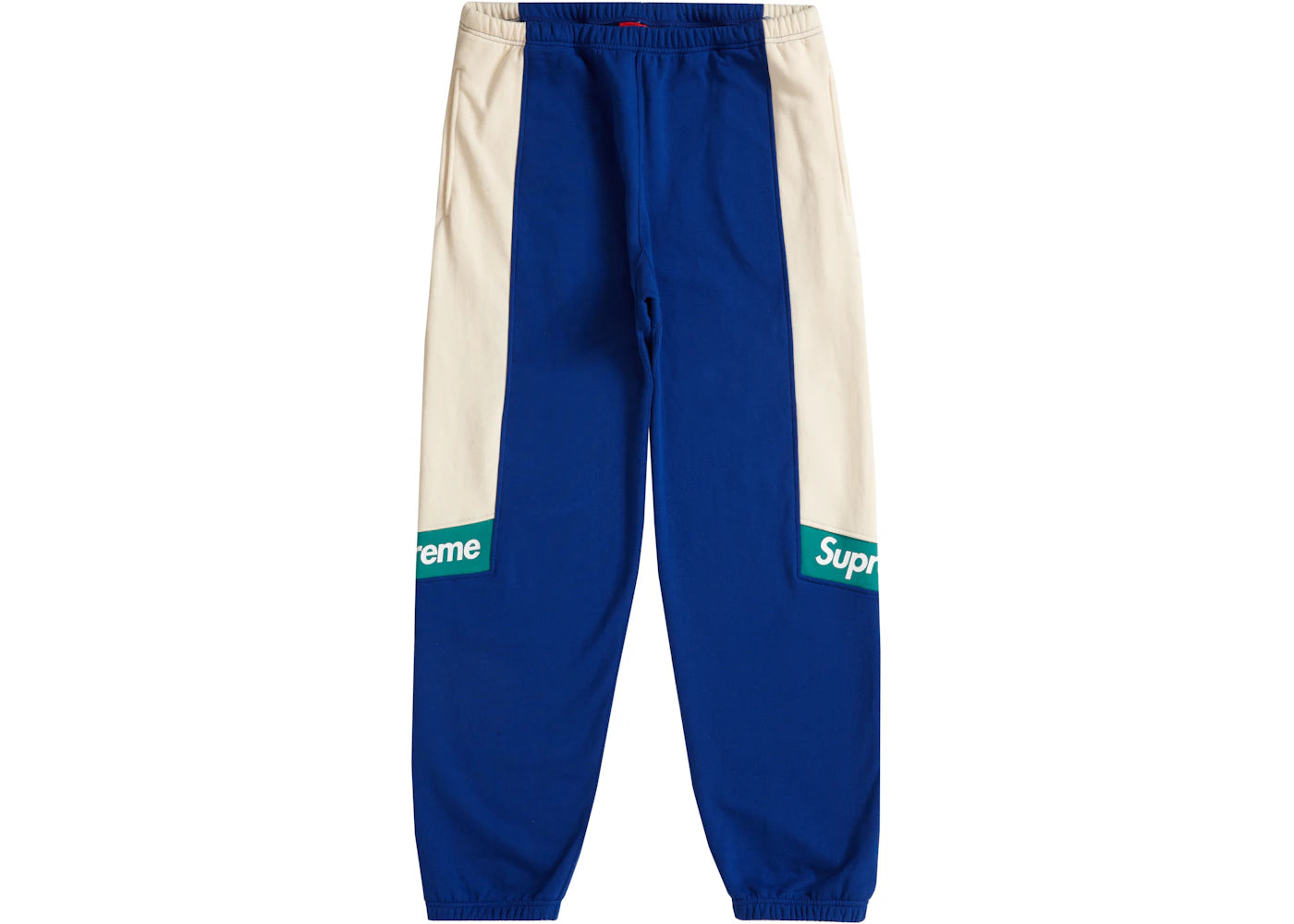 Supreme Color Blocked Sweatpant Royal