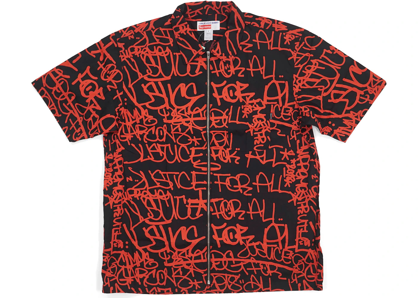 Supreme Comme des Garcons SHIRT Graphic S/S Shirt Black