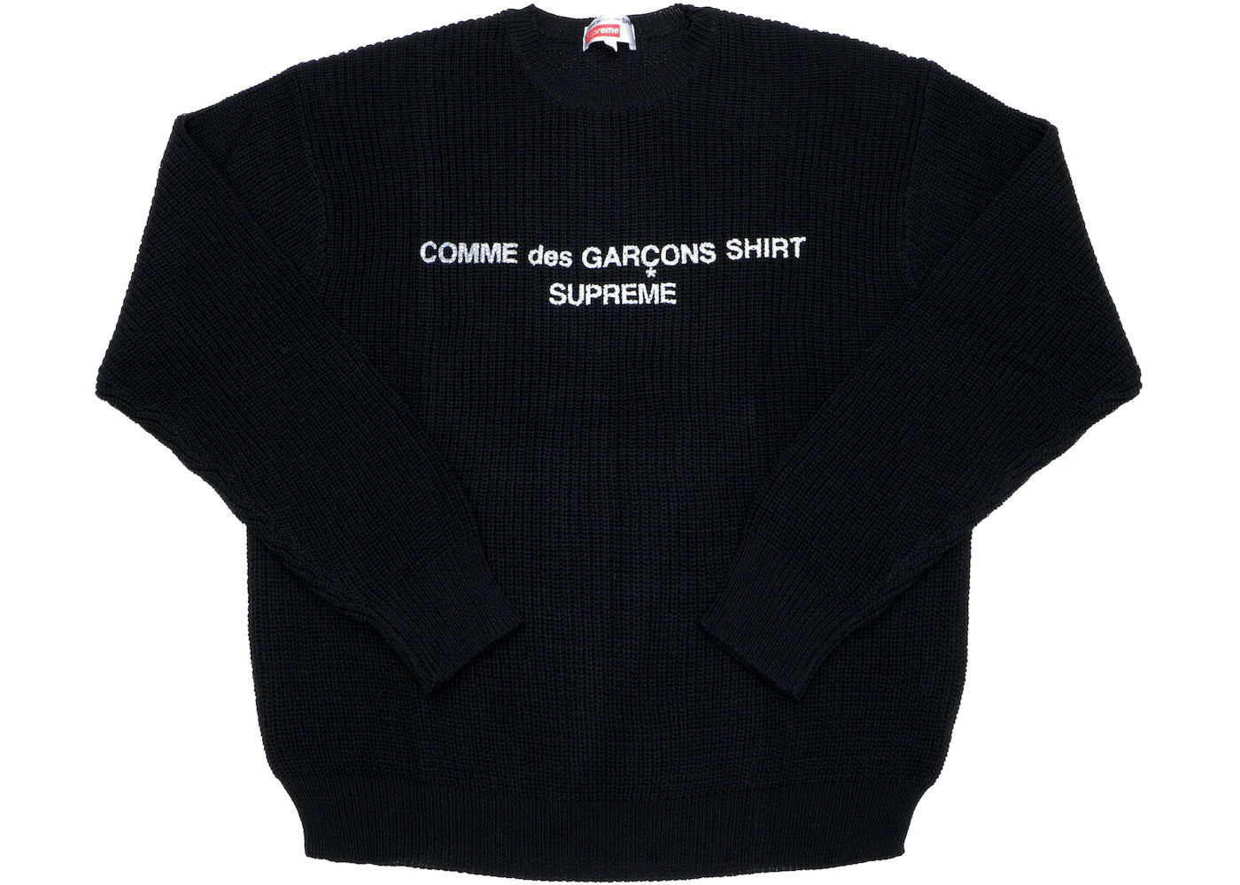Supreme Comme des Garcons SHIRT Sweater Black