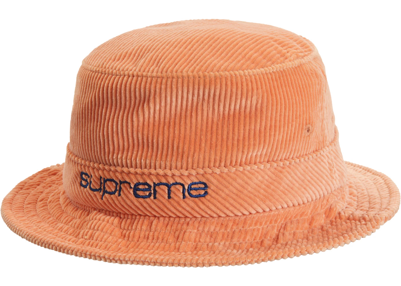 Supreme Compact Logo Corduroy Crusher Coral