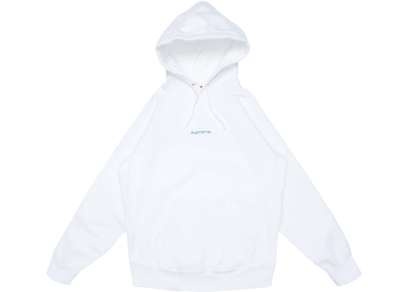 Supreme Compact Logo Hoodie White