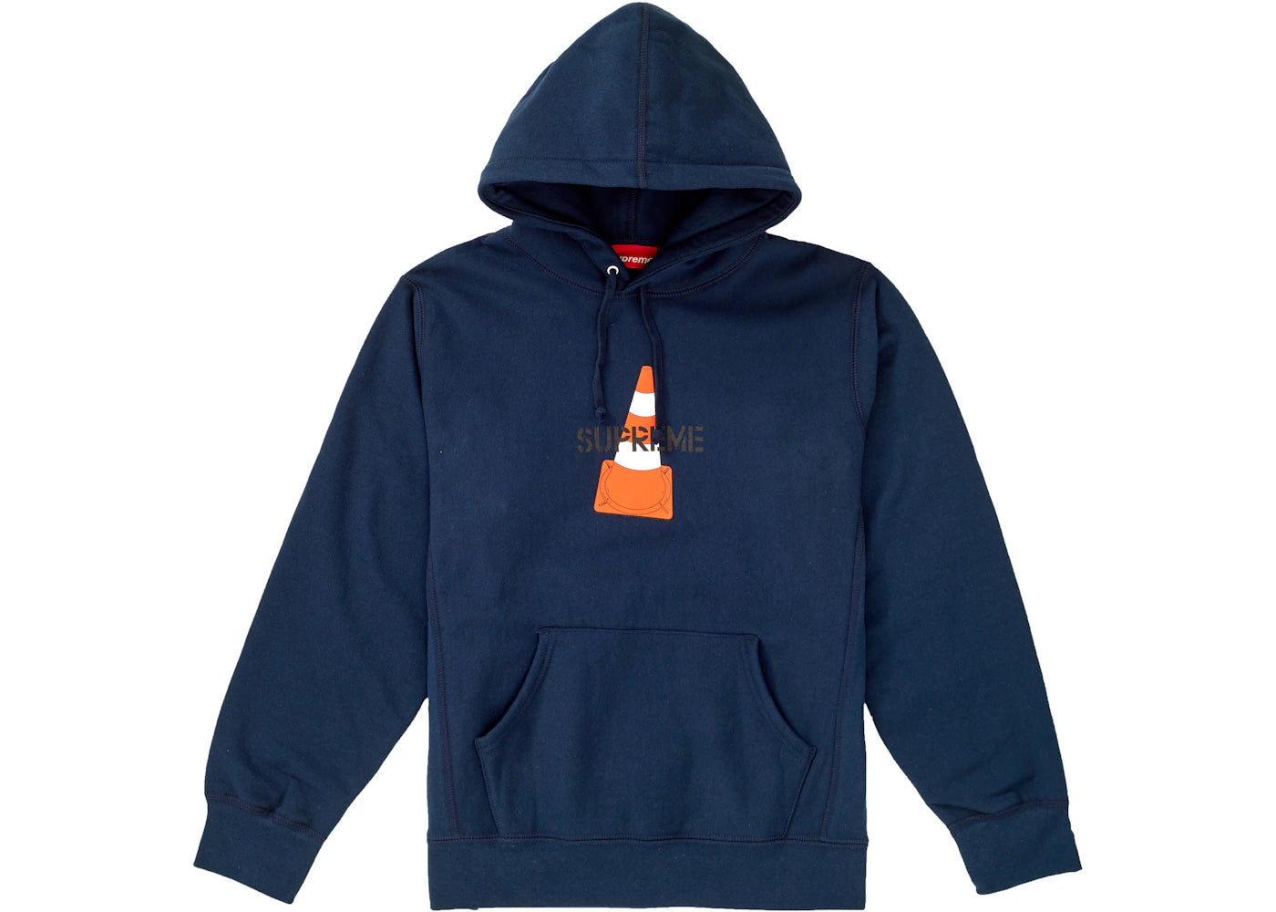 Supreme Cone Hooded Sweatshirt Navy