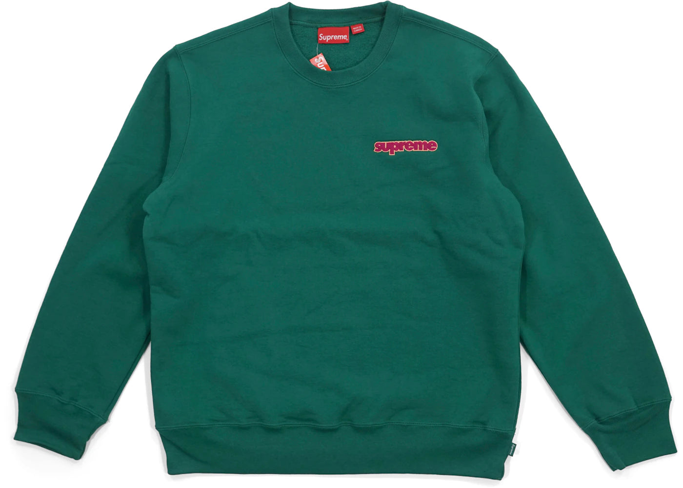 Supreme Connect Crewneck Sweatshirt Green