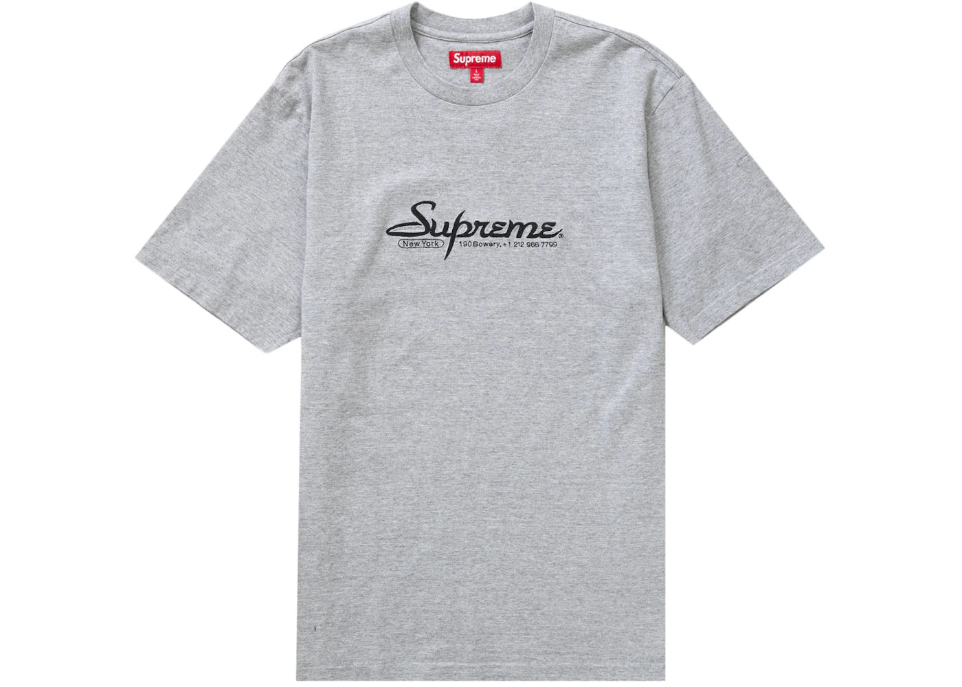 Supreme Contact S/S Top Heather Grey