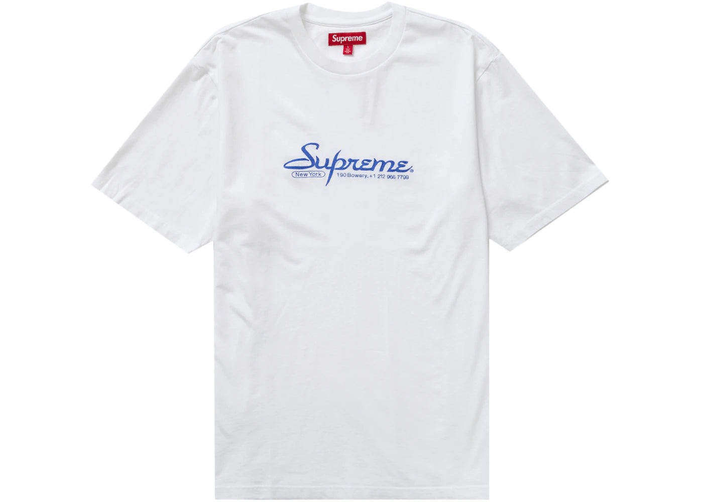 Supreme Contact S/S Top White