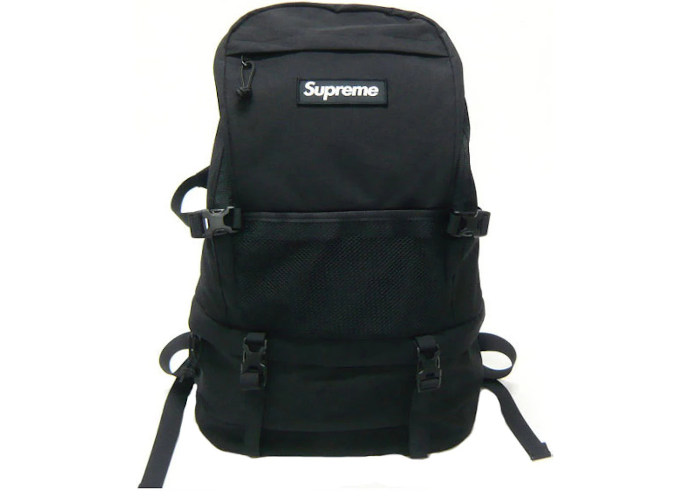 Supreme Contour Back Pack Black