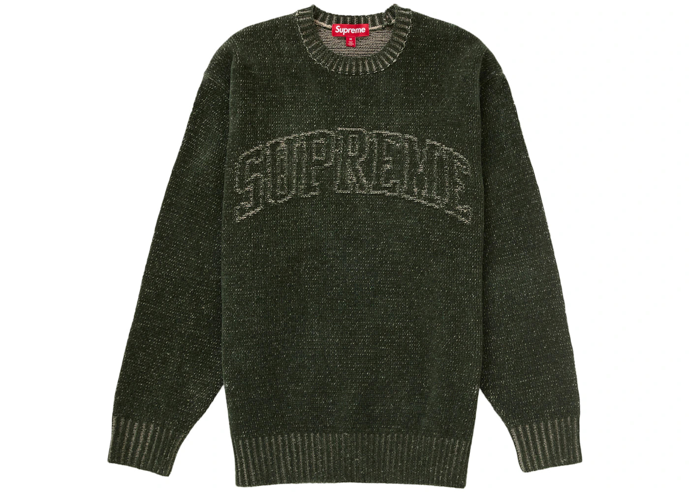 Supreme Contrast Arc Sweater Olive