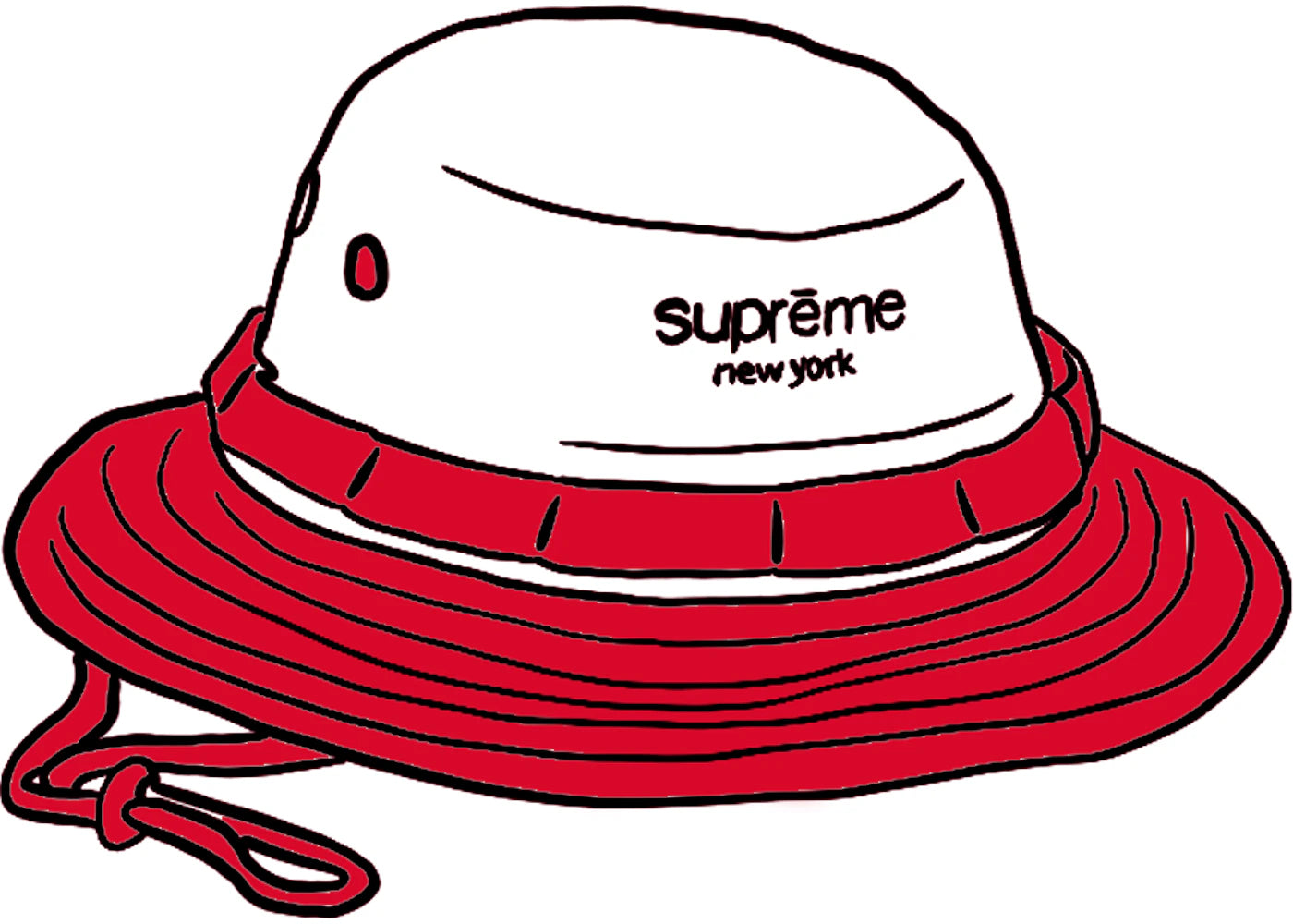 Supreme Contrast Boonie (SS20) Red