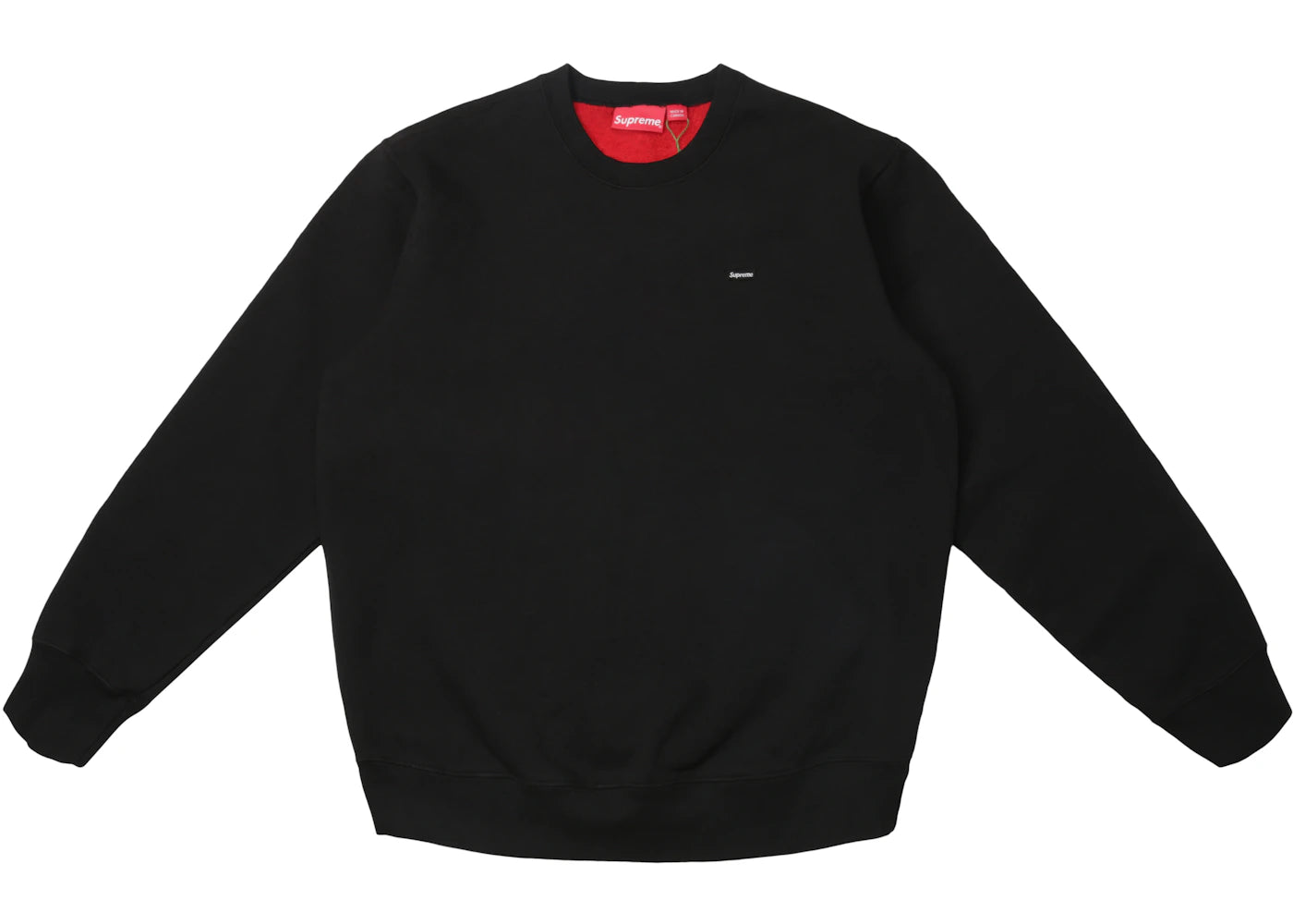 Supreme Contrast Crewneck Black