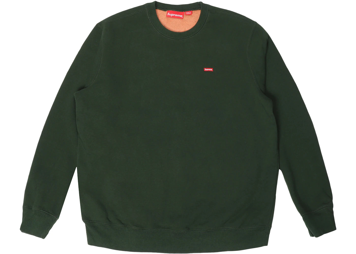 Supreme Contrast Crewneck Dark Green