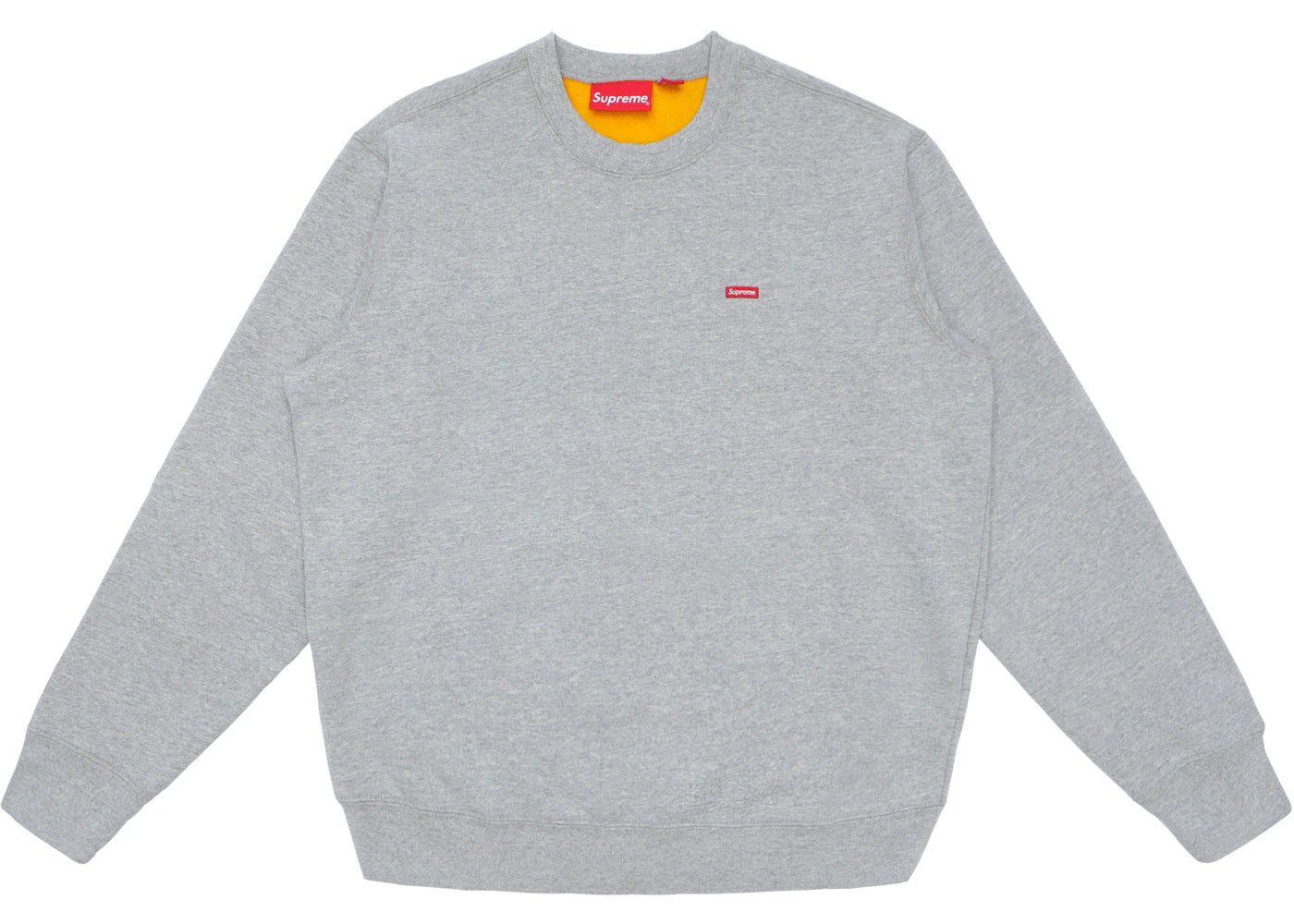 Supreme Contrast Crewneck Heather Grey