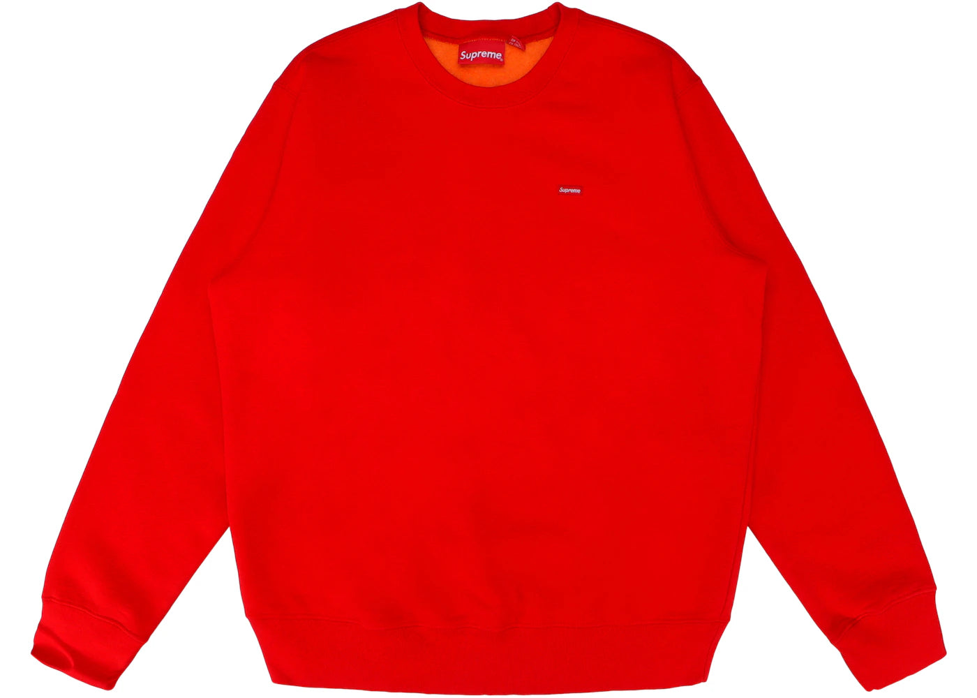 Supreme Contrast Crewneck Red