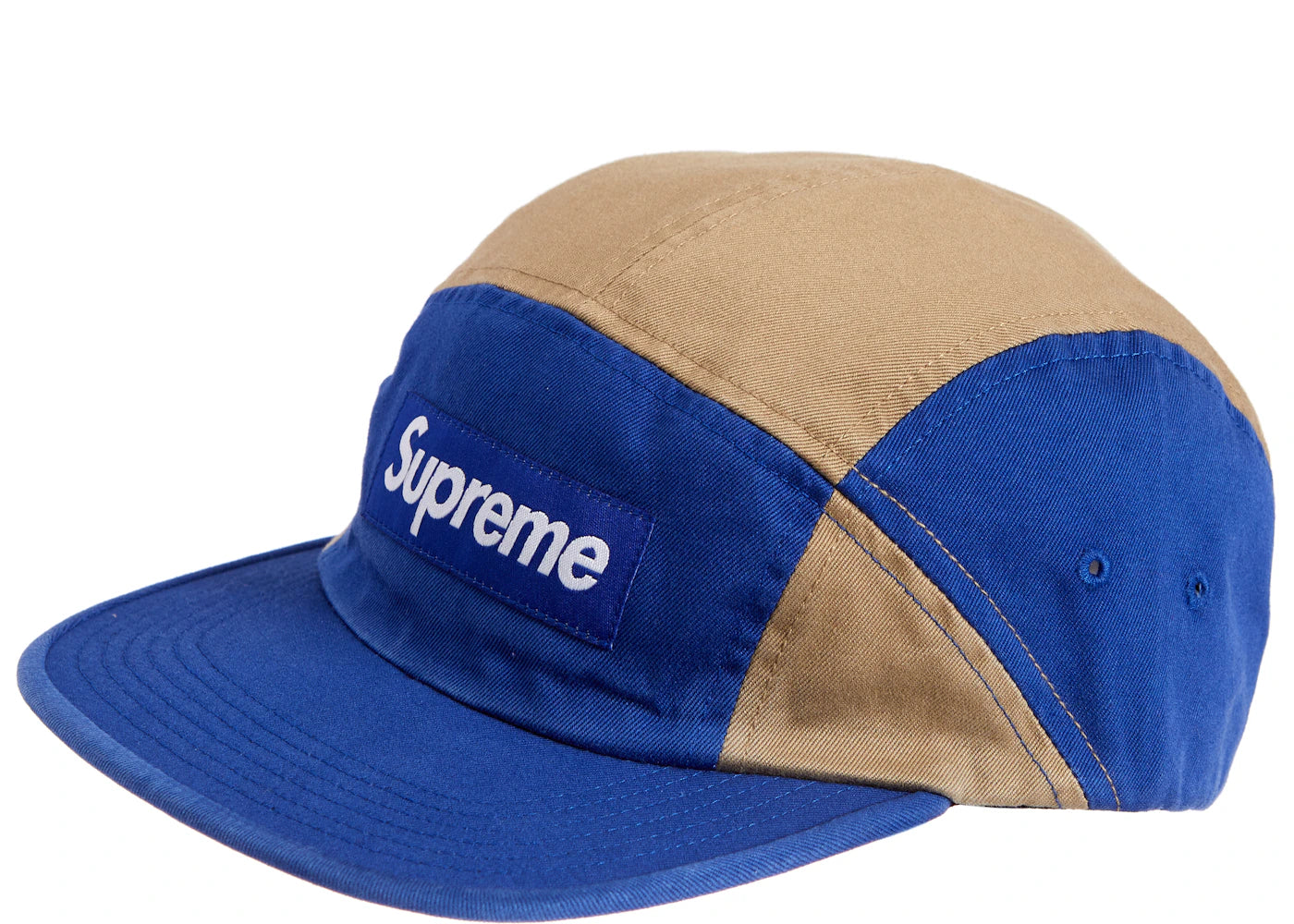 Supreme Contrast Panel Camp Cap Royal