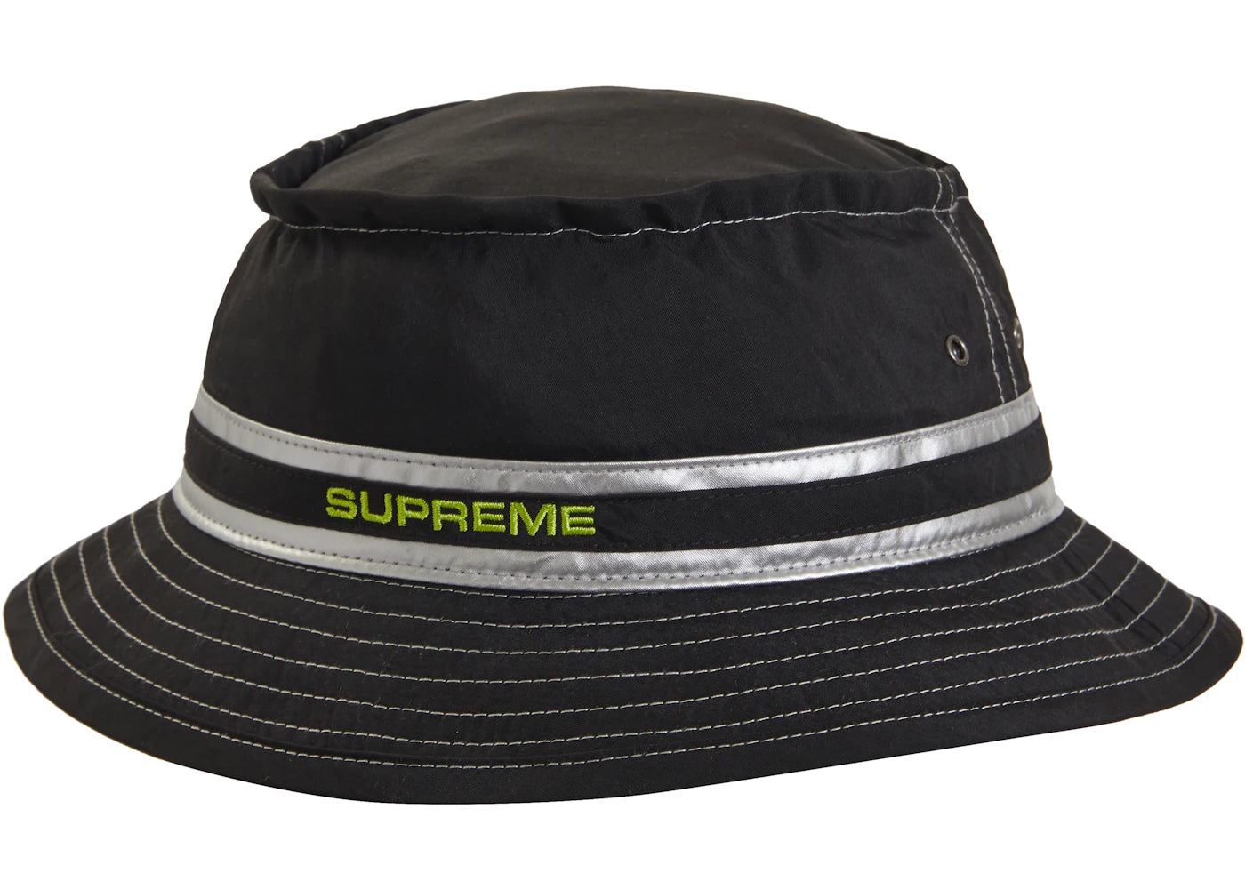 Supreme Contrast Stitch Crusher Black