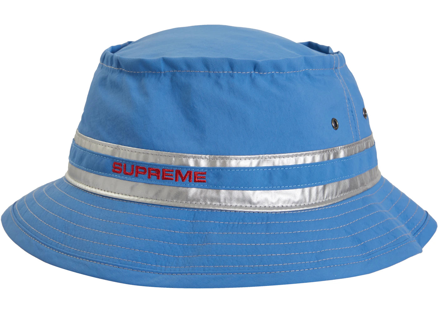 Supreme Contrast Stitch Crusher Light Blue