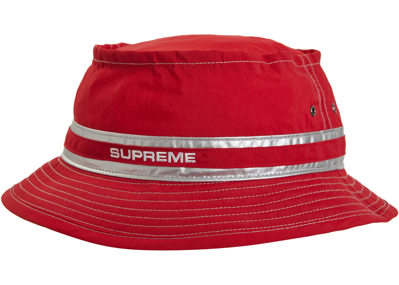 Supreme Contrast Stitch Crusher Red